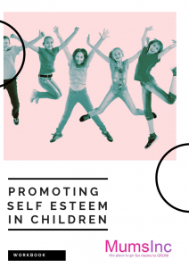 Positive Self-Esteem in Children: a group of young people jumping with their hands up