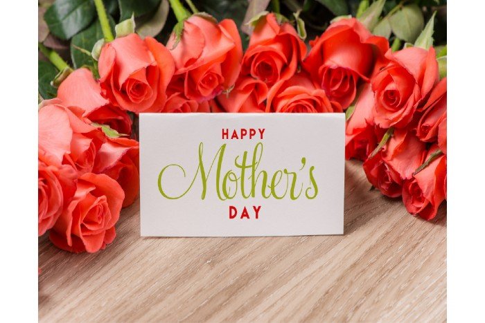 mother's day: flowers and greetings